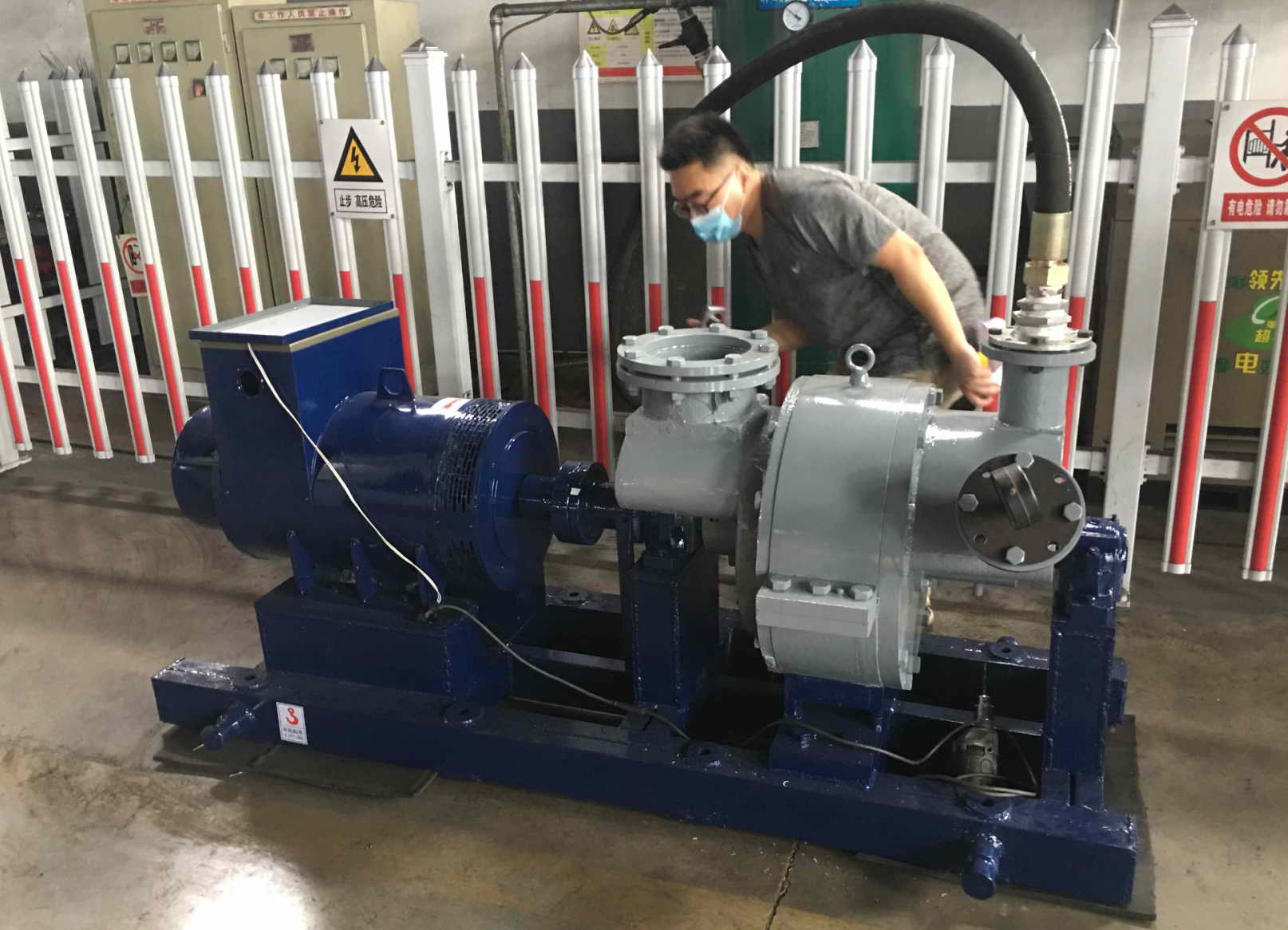 Yon seri 150KW mikwo vapè Turbine voye nan Latiki